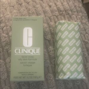 Clinique Oily Skin Facial Soap - Light Green